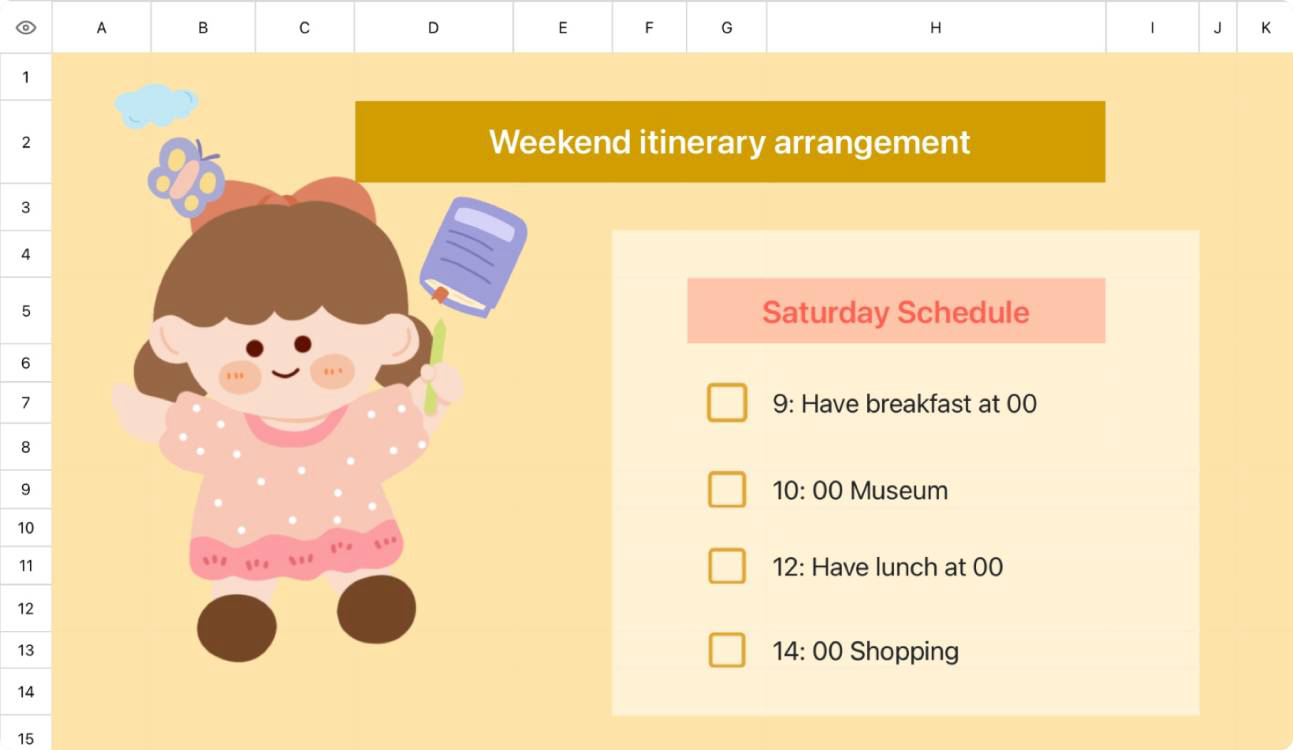Itinerary handbook 1